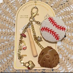 Baseball Bag Charm